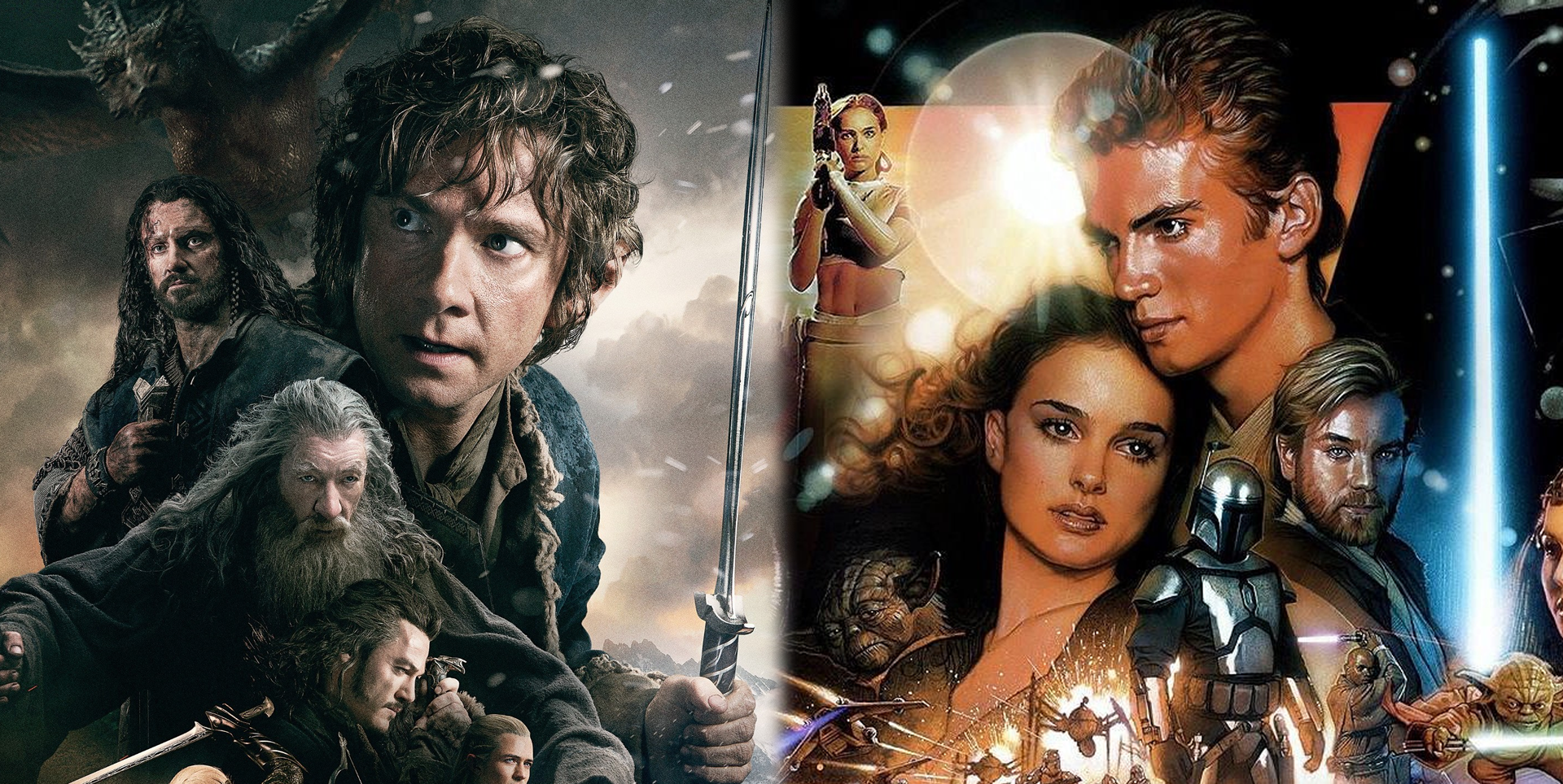 El Hobbit vs Star Wars: ¿cuál trilogía de precuelas es peor?