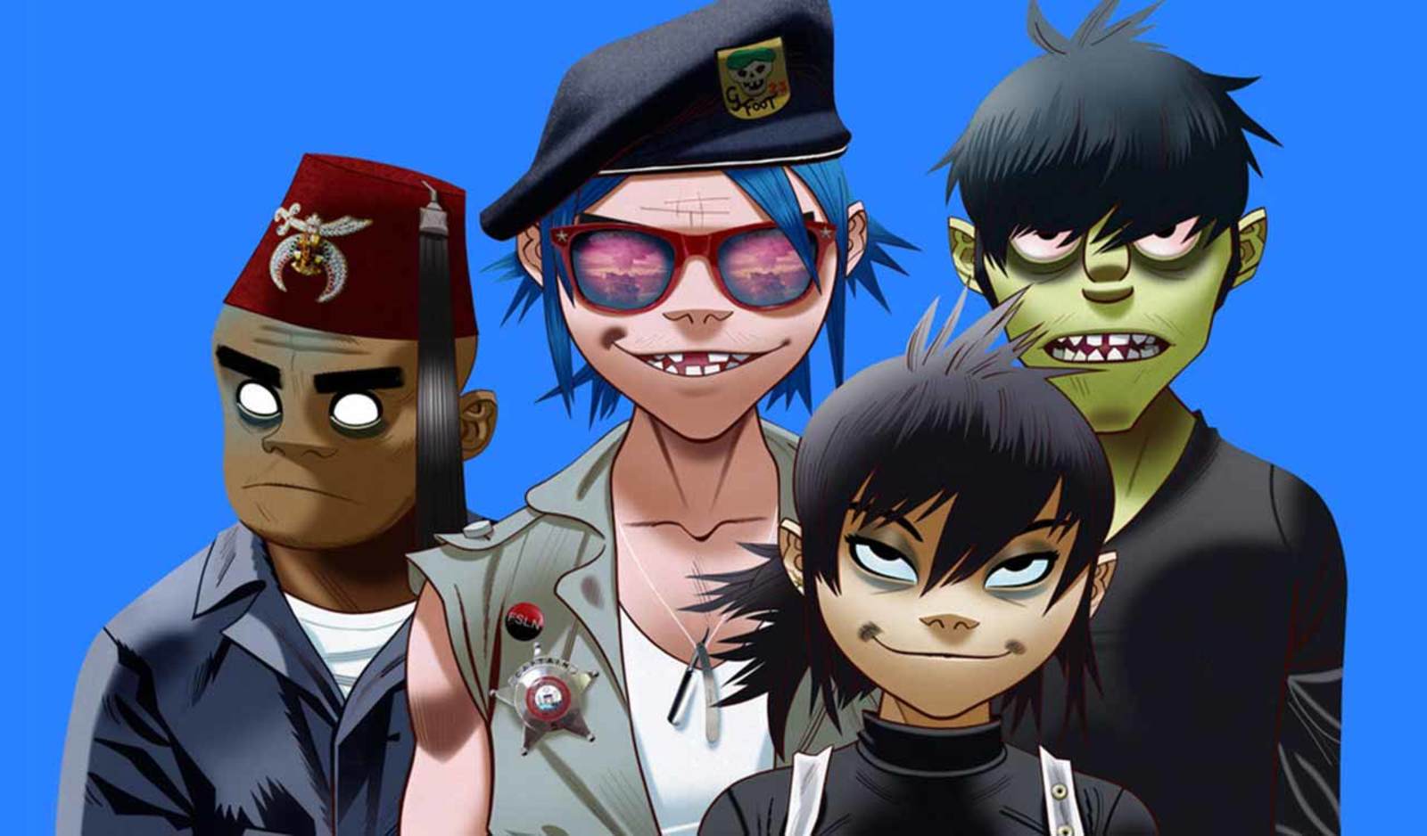 Gorillaz anuncia Reject False Icons, su nueva película con estreno limitado