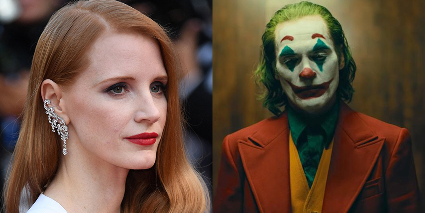 Joker: Jessica Chastain alaba a Joaquin Phoenix y dice que es la mejor actuación que ha visto