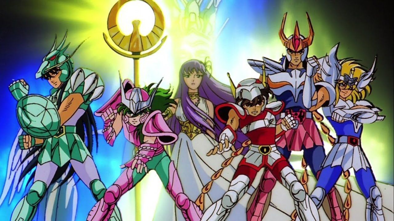 Saint Seiya: Artistas mexicanos pintan un mural de 80 metros de Los Caballeros del Zodiaco