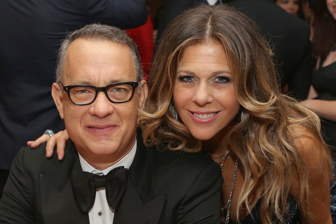 Tom Hanks y Rita Wilson, su esposa, son diagnosticados con coronavirus