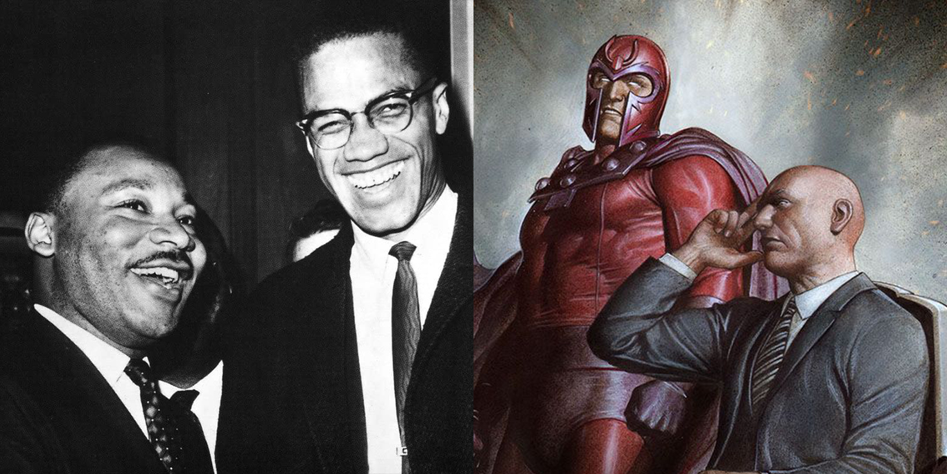 La gran mentira: el Profesor X y Magneto no están basados en Martin Luther King y Malcolm X