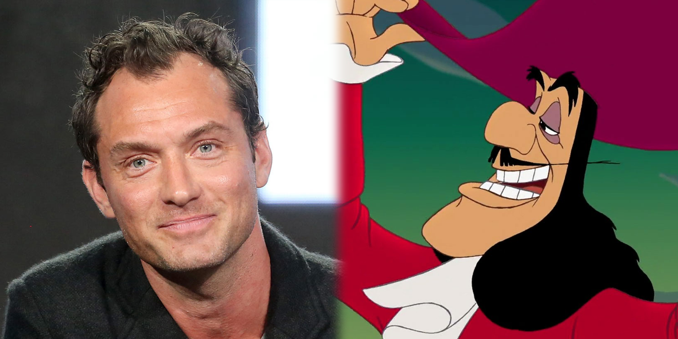 Jude Law será el Capitán Garfio en el remake live-action de Peter Pan