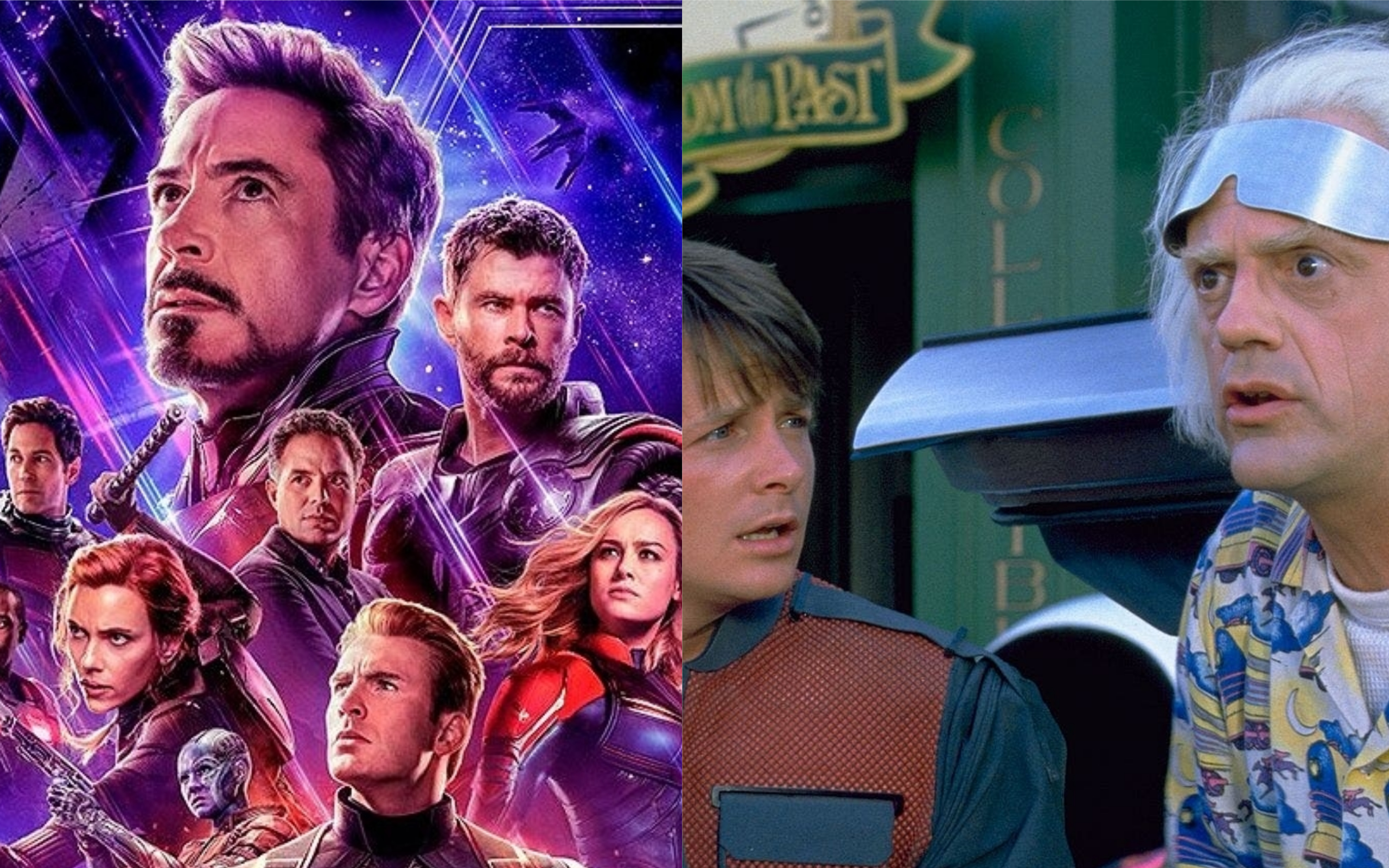 Guionista de Volver al Futuro responde a la burla de Avengers: Endgame