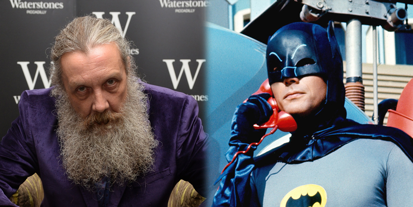 Alan Moore asegura que Adam West es el mejor Batman de la historia