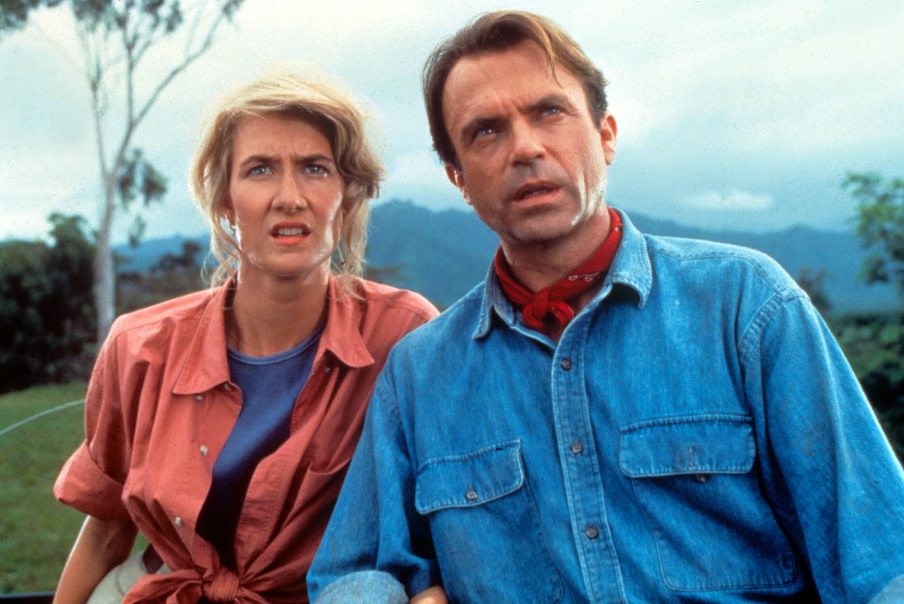 Jurassic World: Dominion | Imágenes del set revelan romance entre los personajes de Sam Neill y Laura Dern