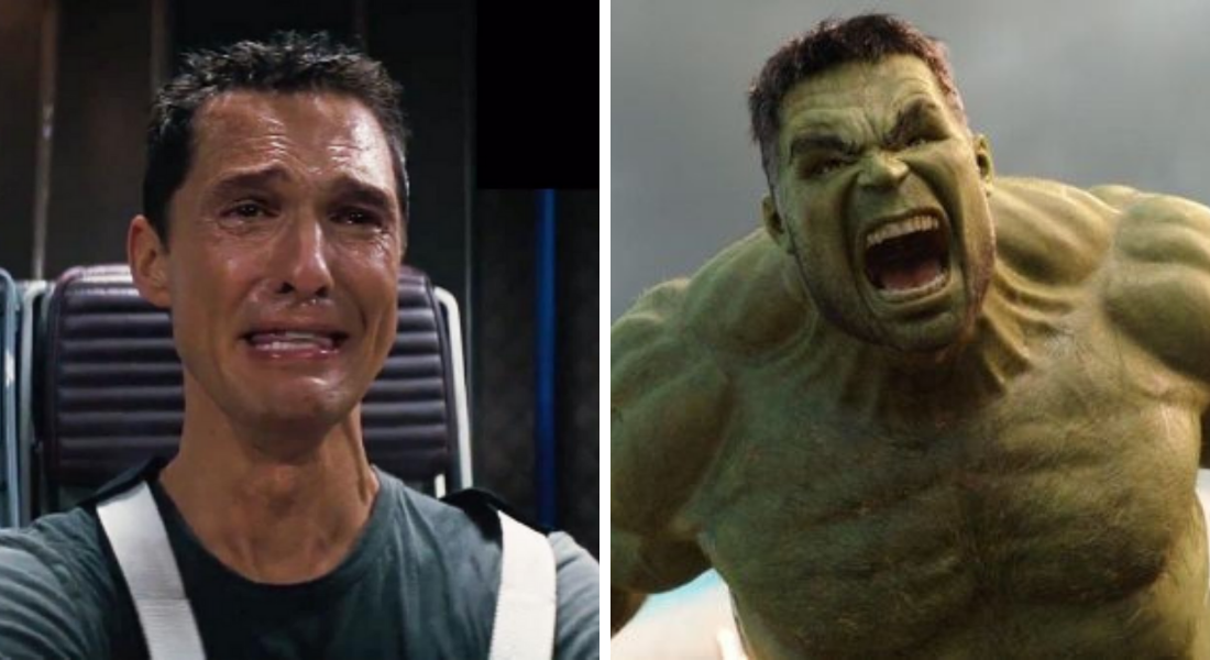 Matthew McConaughey quería interpretar a Hulk en el MCU pero Marvel lo rechazó