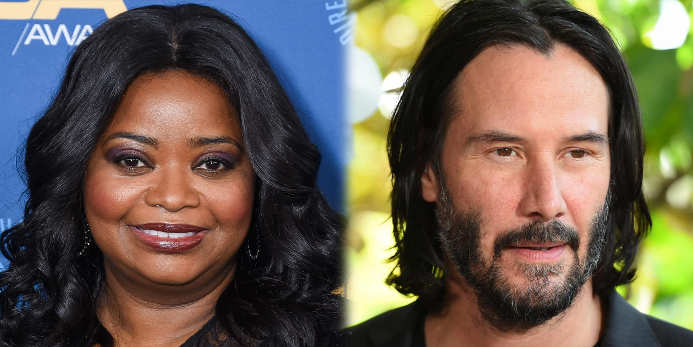 Keanu Reeves lo vuelve a hacer: Octavia Spencer cuenta que el actor la ayudó cuando más lo necesitaba