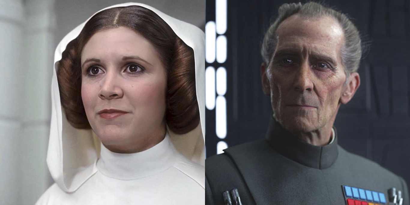 Cover Rogue One: Una Historia de Star Wars – Comparativa CGI vs. Deepfake en Leia y Grand Moff Tarkin