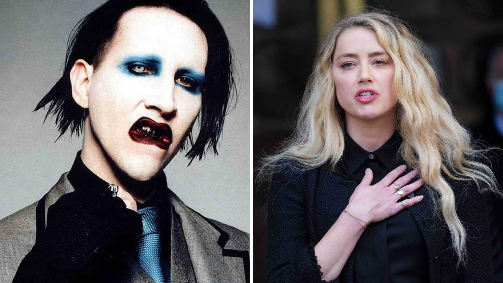 Amber Heard pide a los medios que cancelen a Marilyn Manson por las acusaciones de abuso y violencia