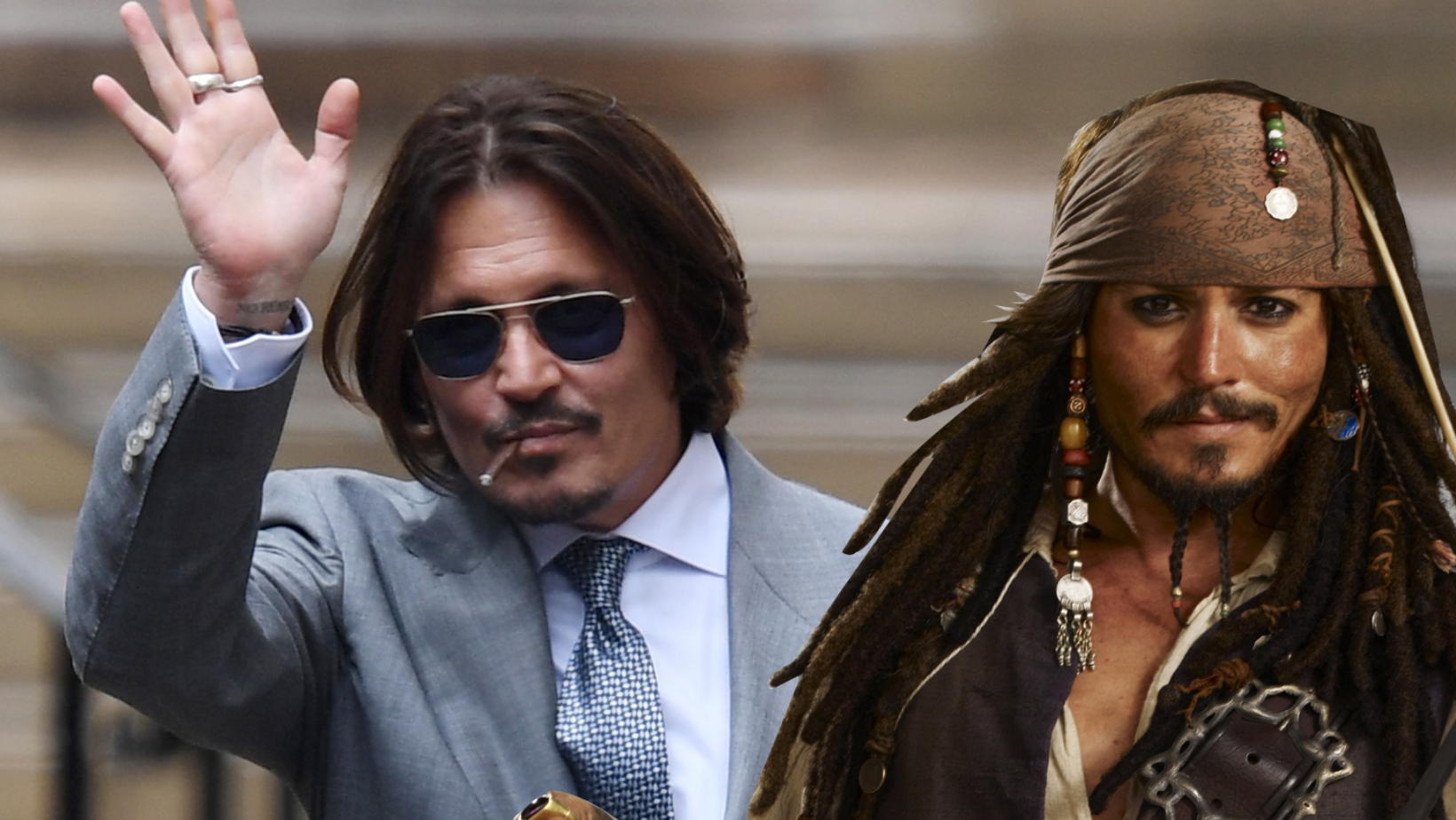 Johnny Depp dice que no extraña Piratas del Caribe porque Jack Sparrow siempre está con él