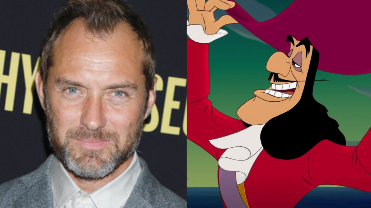 Se revelan primeras imágenes de Jude Law como el Capitán Garfio en el live-action de Peter Pan