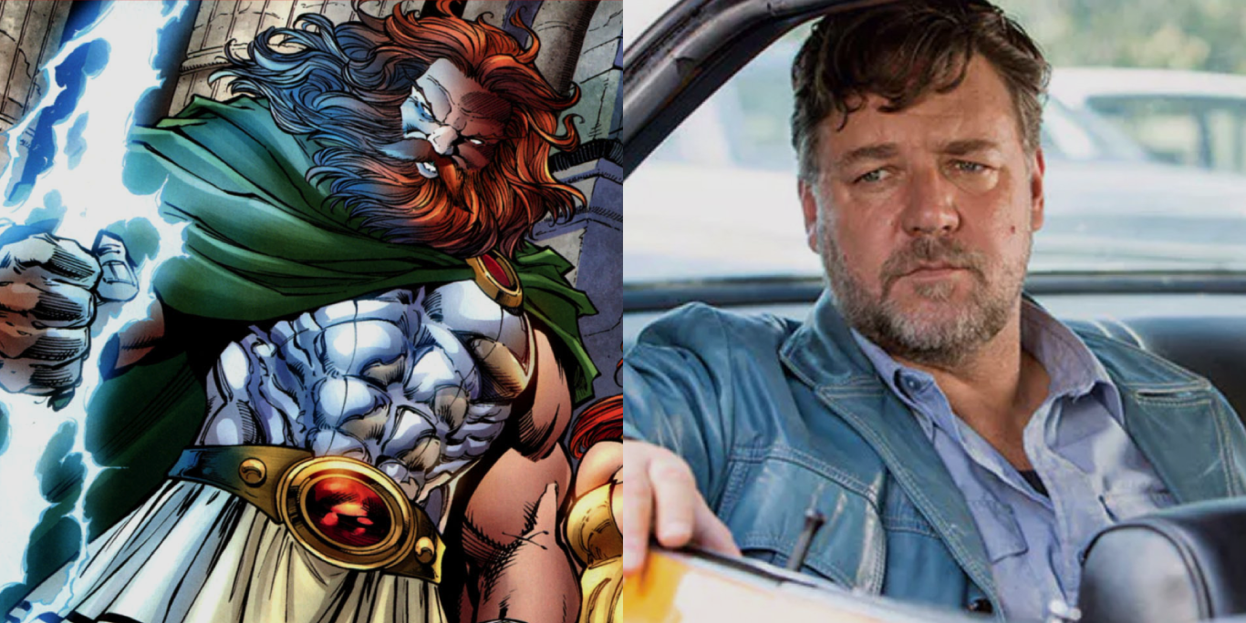 Russell Crowe será Zeus en Thor: Love and Thunder