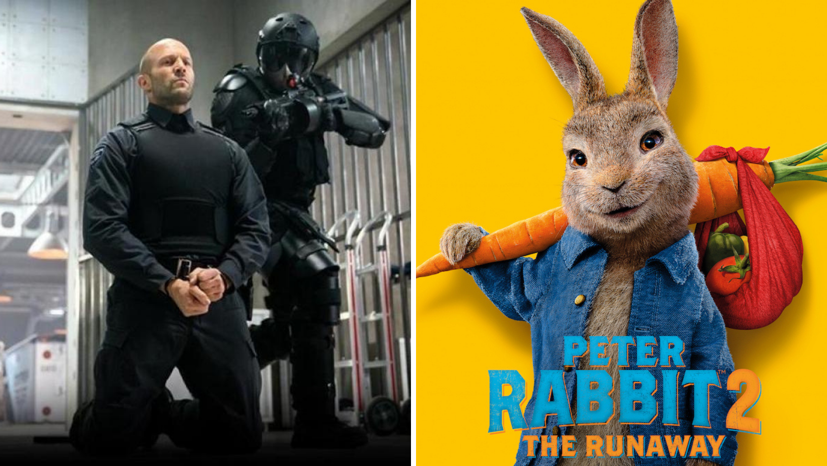 Justicia Implacable encabeza la taquilla mexicana junto a Peter Rabbit 2