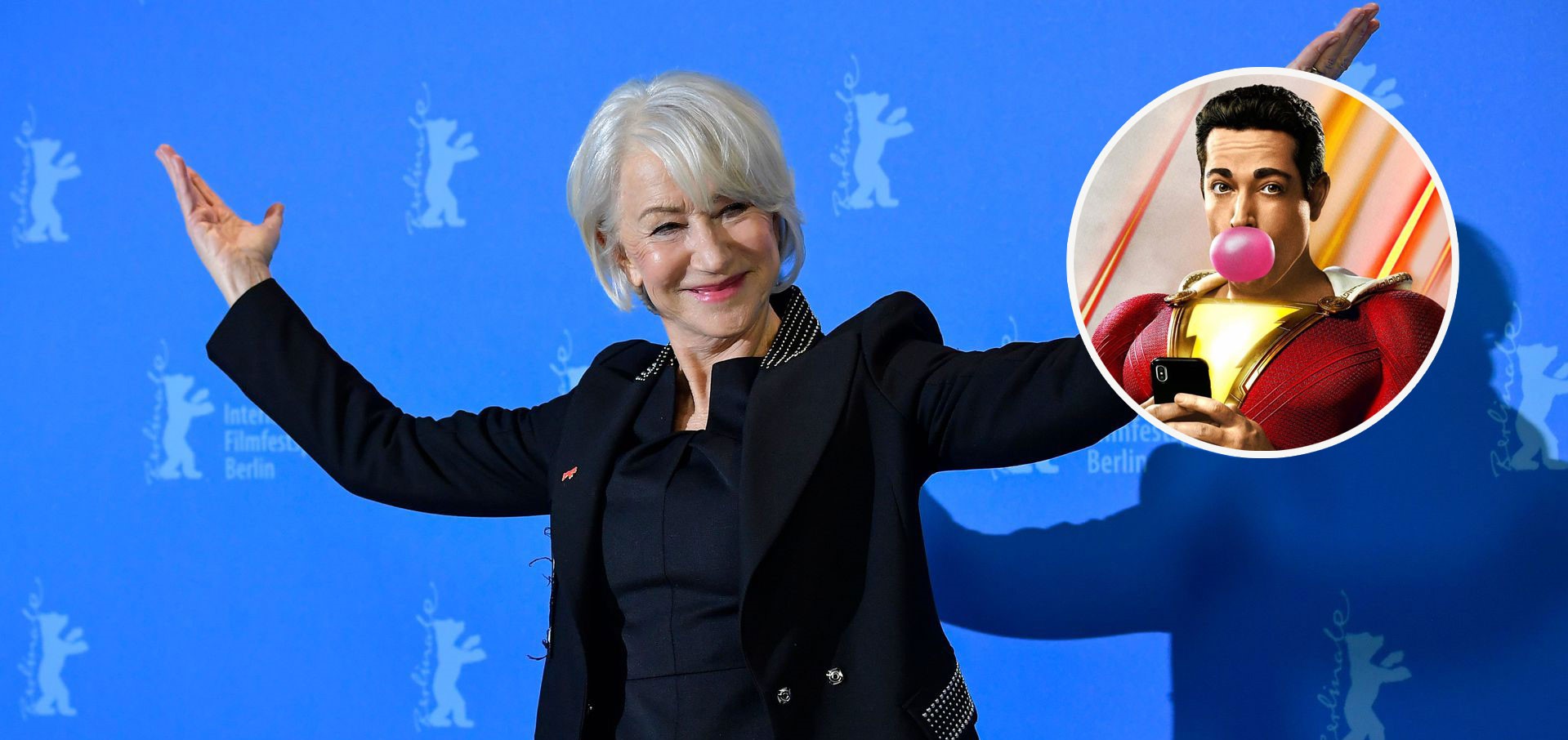 Shazam! Fury of the Gods: fotos del set revelan cómo se ve Helen Mirren como Hespera