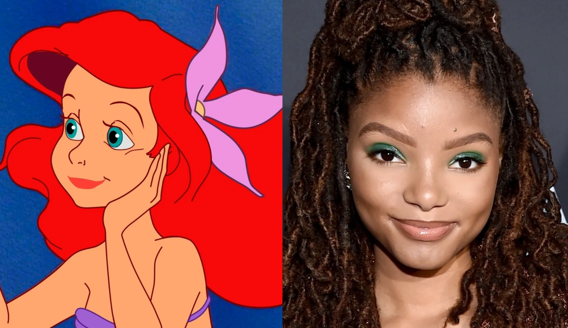 La Sirenita: se revelan primeras imágenes de Halle Bailey como Ariel