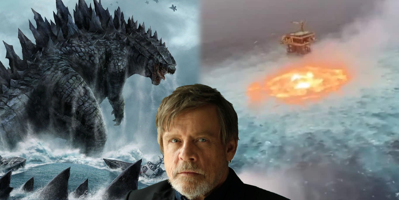 Godzilla y Pacific Rim son tendencia por el incendio en el Golfo de México, Mark Hamill dice que es el apocalipsis