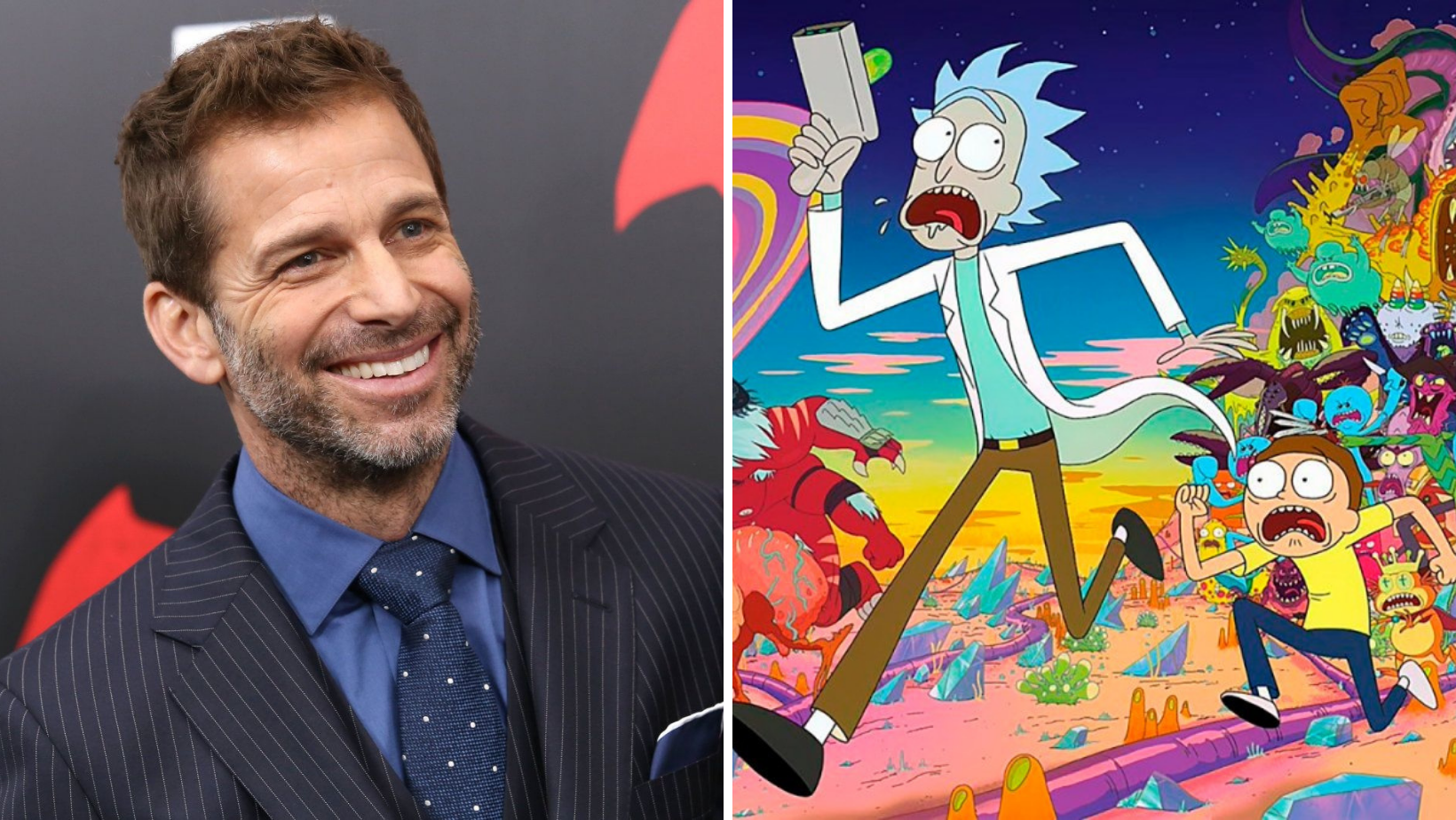 Zack Snyder estaría dispuesto a realizar una película de Rick and Morty