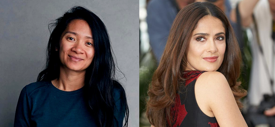 Eternals: Salma Hayek dice que se siente más segura con mujeres directoras como Chloé Zhao