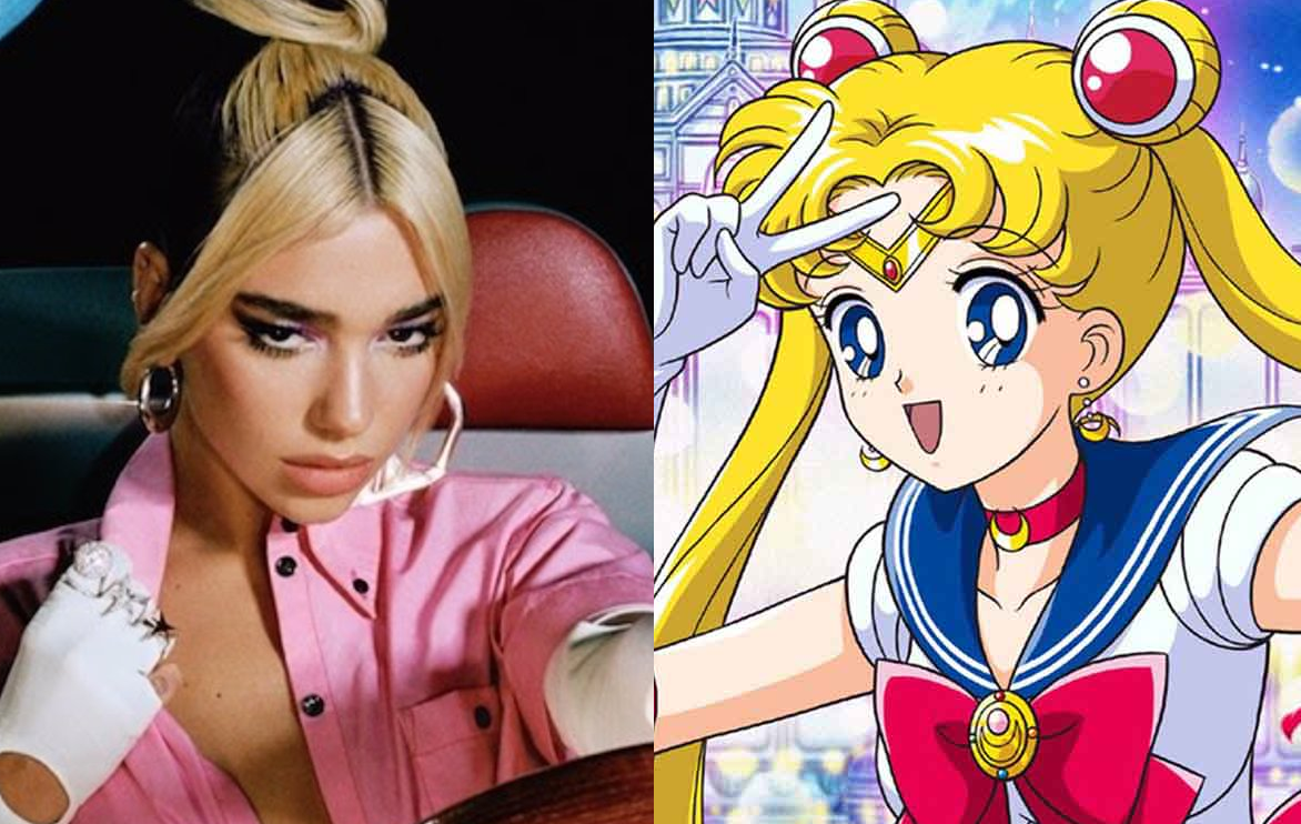 Dua Lipa rinde homenaje a Sailor Moon en su más reciente video musical