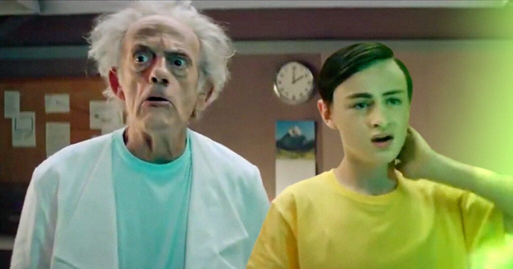 Fans de Rick y Morty piden una película live-action tras ver los anuncios con Christopher Lloyd