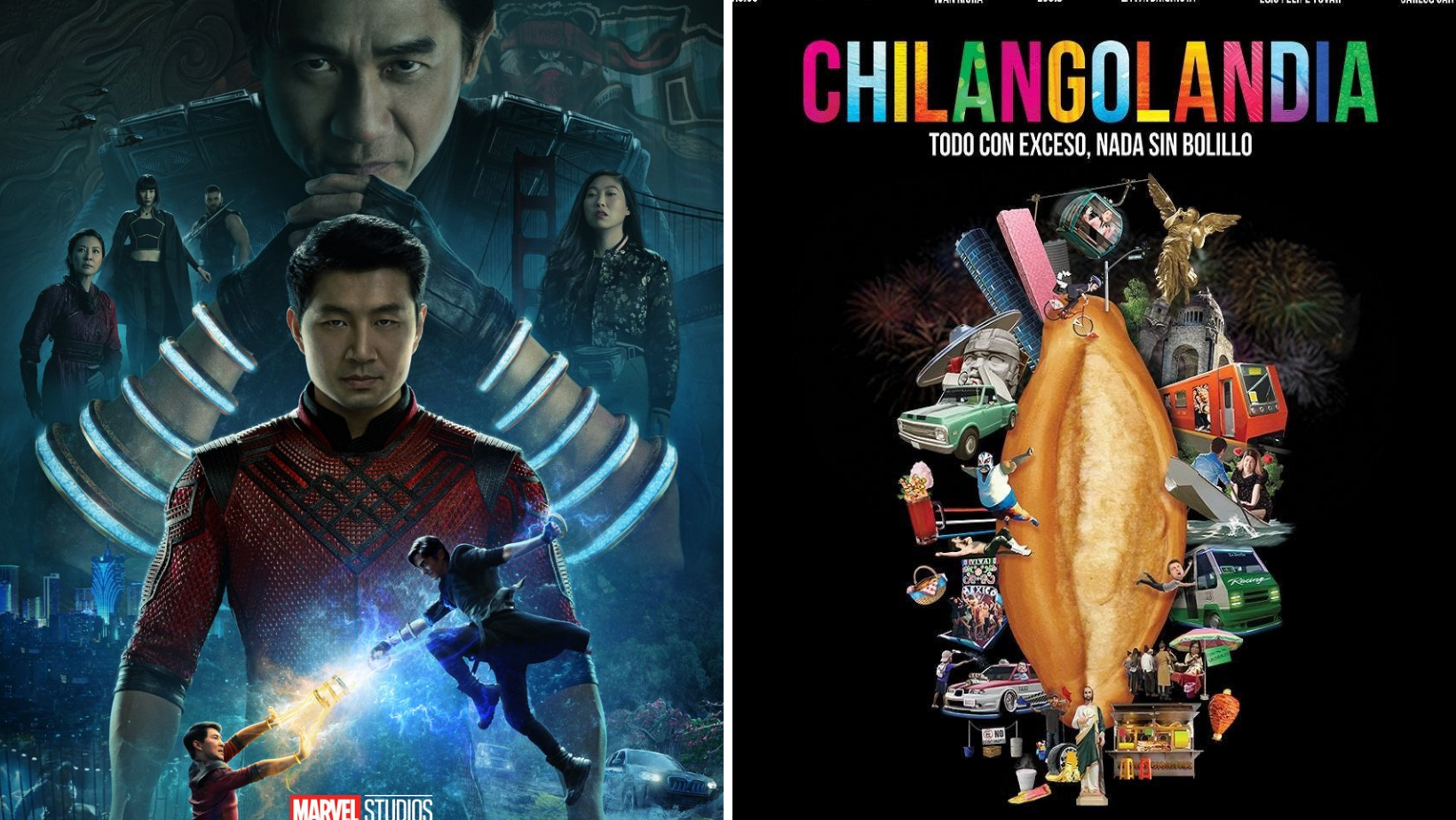 De superhéroes y chilangos; Shang-Chi y Chilangolandia lideran la taquilla mexicana