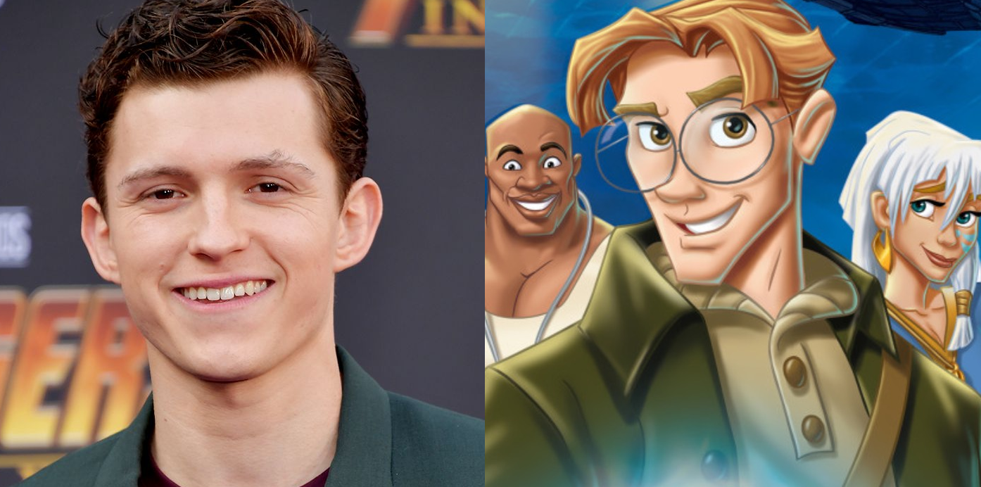 Rumor: Tom Holland interpretará a Milo Thatch en remake live-action de Atlantis: El Imperio Perdido