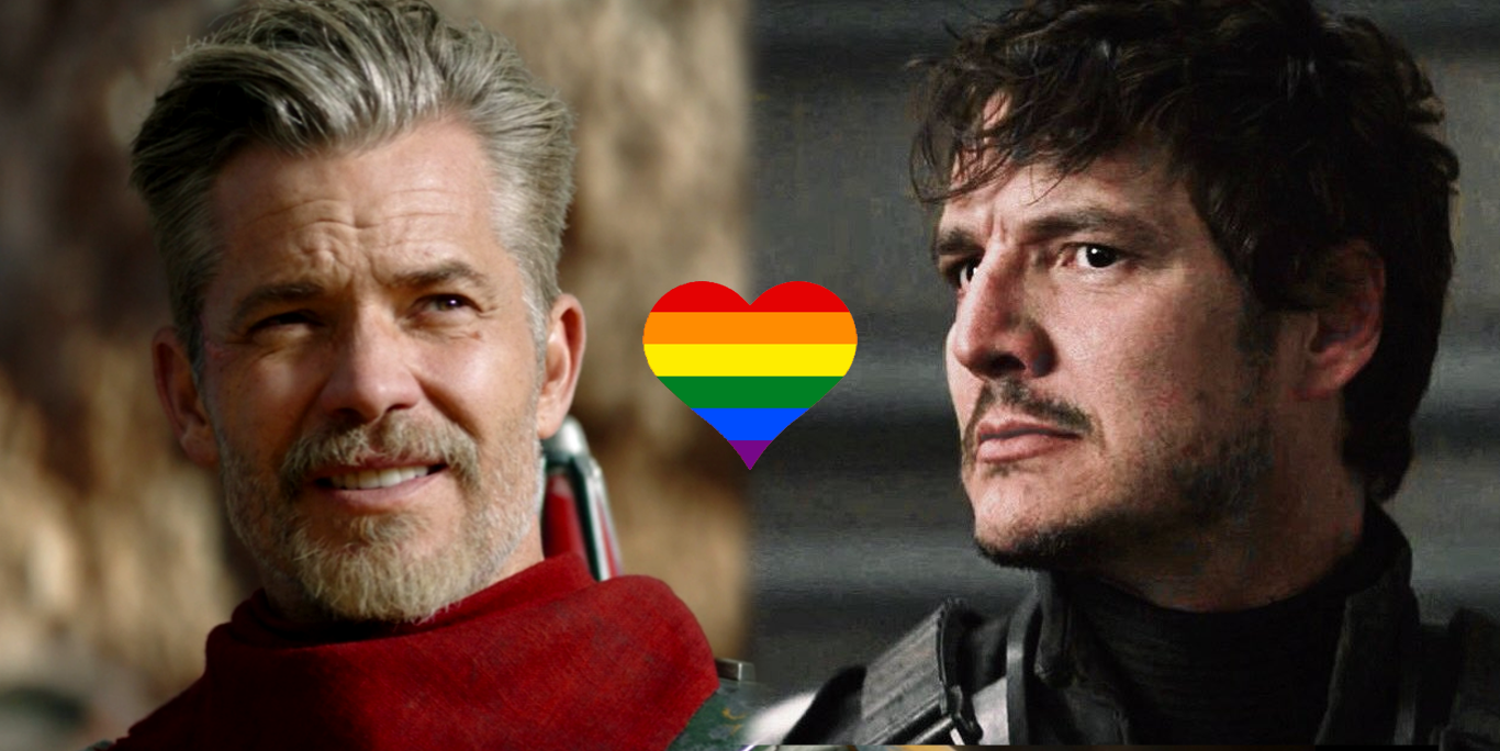 The Mandalorian: Pedro Pascal comparte fanart homoerótico de Din Djarin y Cobb Vanth por el Día de San Valentín