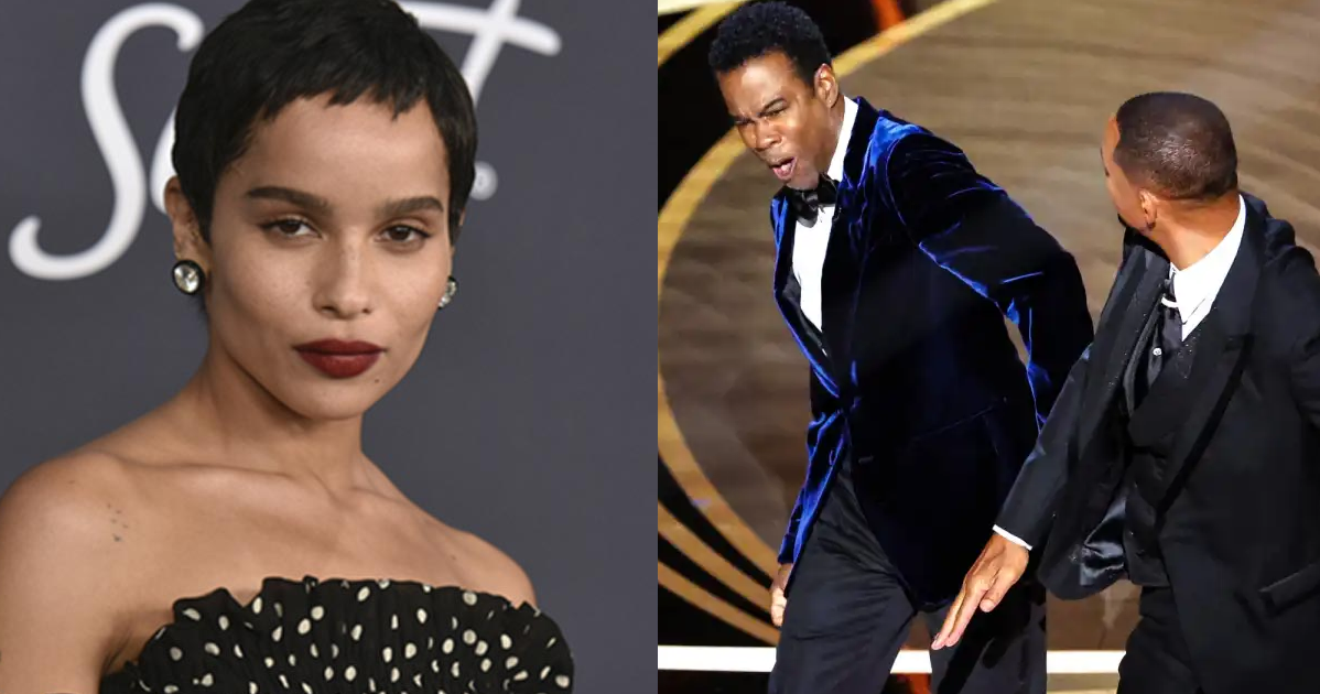 Óscar 2022: Zoë Kravitz critica el incidente entre Will Smith y Chris Rock