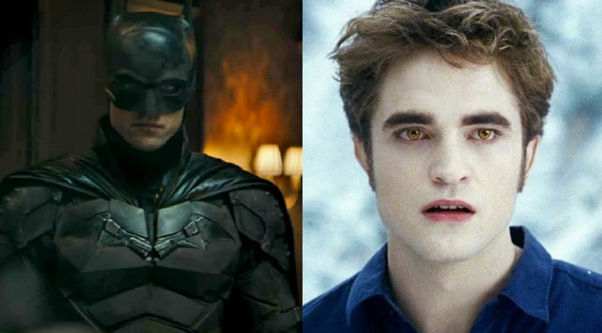 Robert Pattinson dice que las reacciones a su Batman fueron menos agresivas que a su Edward Cullen