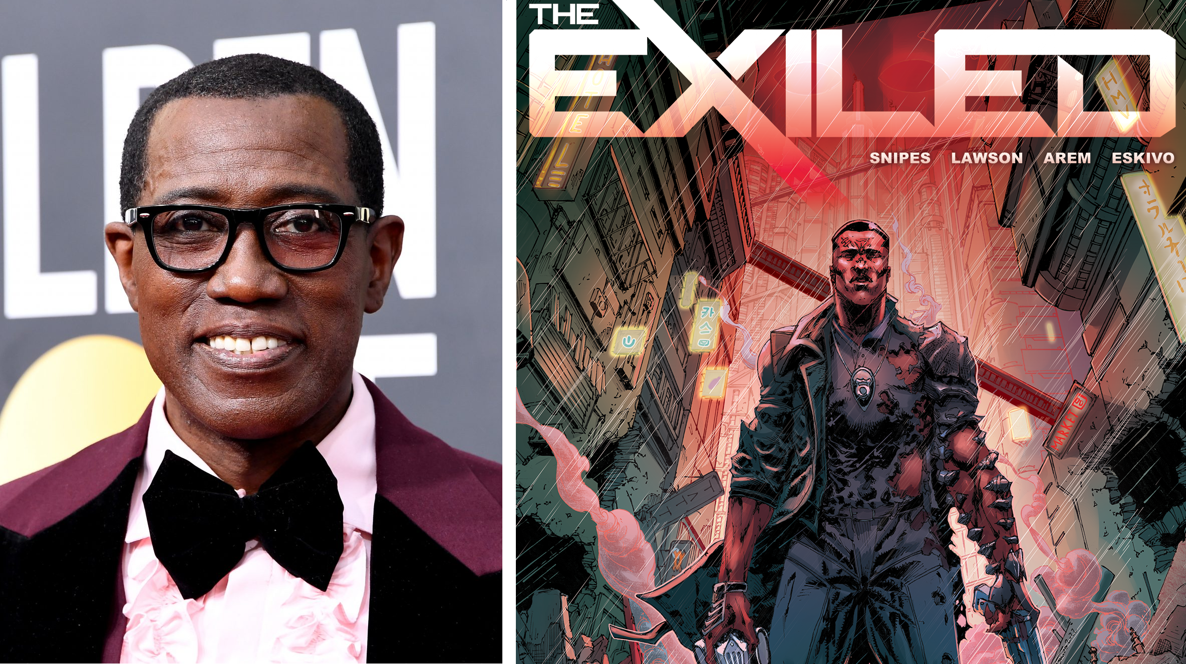 Wesley Snipes regresa al mundo de los cómics con The Exiled