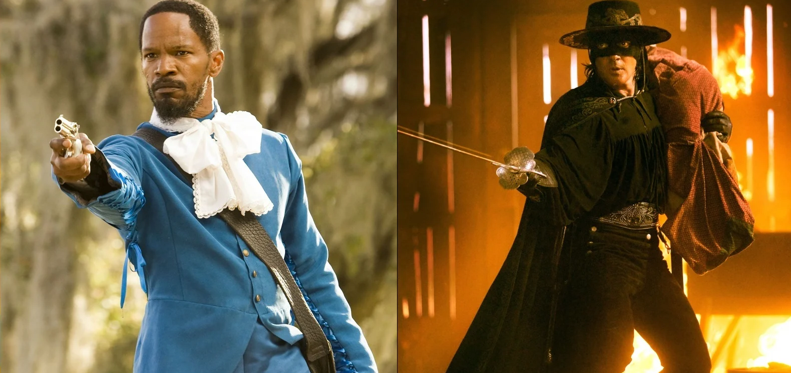 Antonio Banderas revela que habló con Quentin Tarantino sobre un crossover entre Django y el Zorro