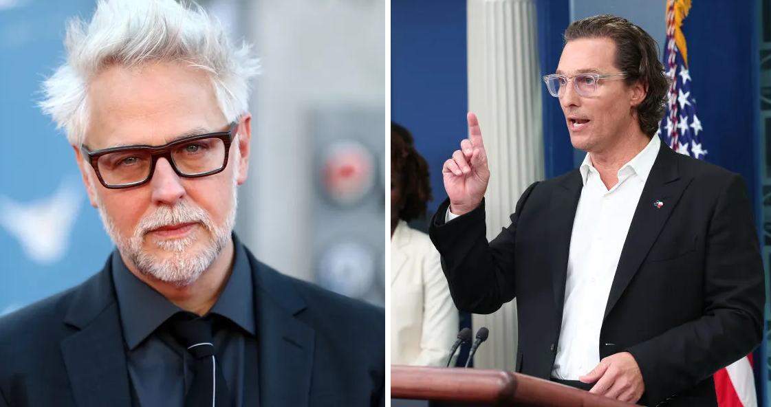 James Gunn defiende discurso contra las armas de Matthew McConaughey