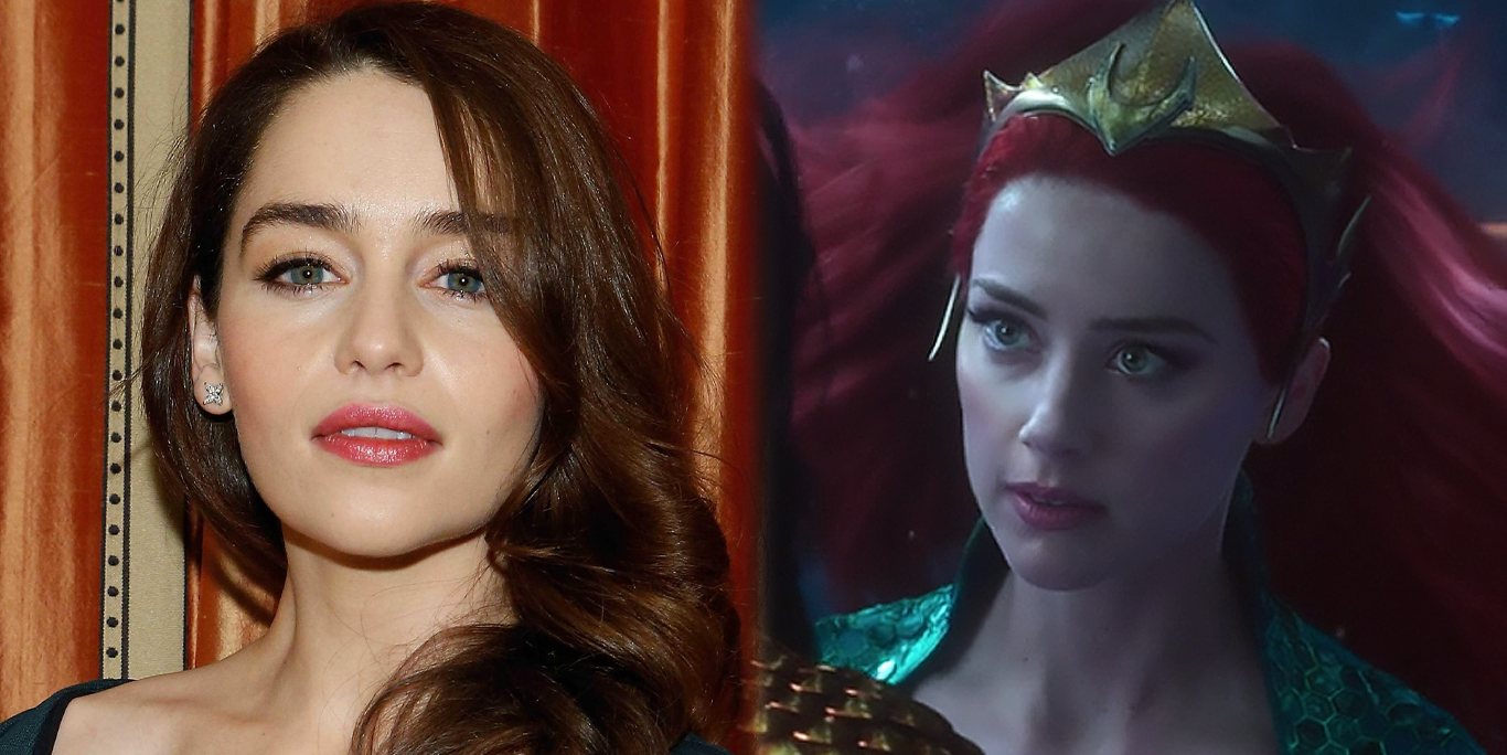 Rumor: Amber Heard será reemplazada por Emilia Clarke en Aquaman and the Lost Kingdom