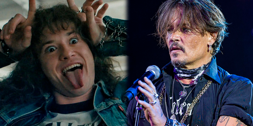 Stranger Things: Joseph Quinn se inspiró en Johnny Depp para interpretar a Eddie Munson