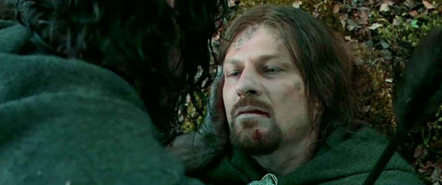 Sean Bean dice que Boromir tiene el mejor final de todos los personajes de su carrera