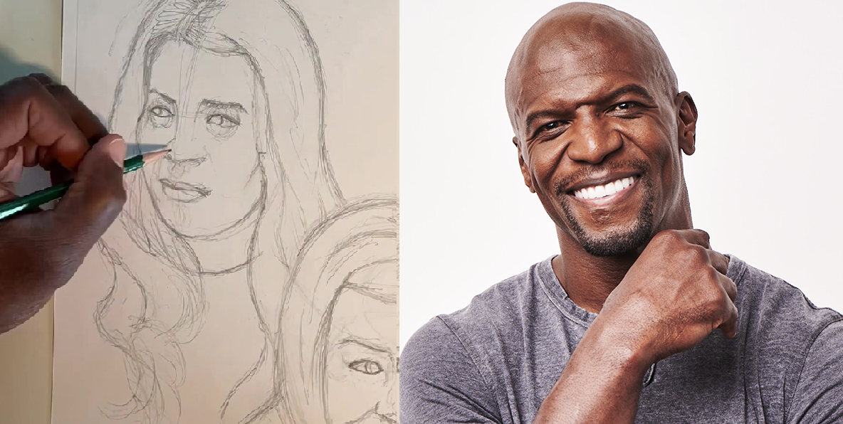 Terry Crews sorprende como artista al dibujar a Marlon y Shawn Wayans