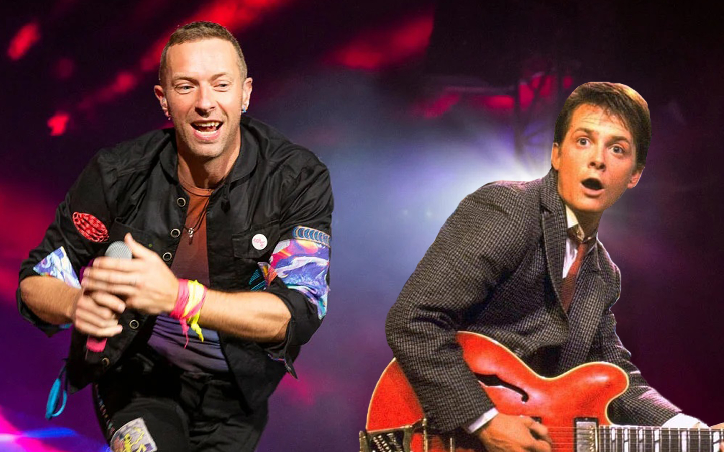 Chris Martin dice que Coldplay existe gracias a Volver al Futuro