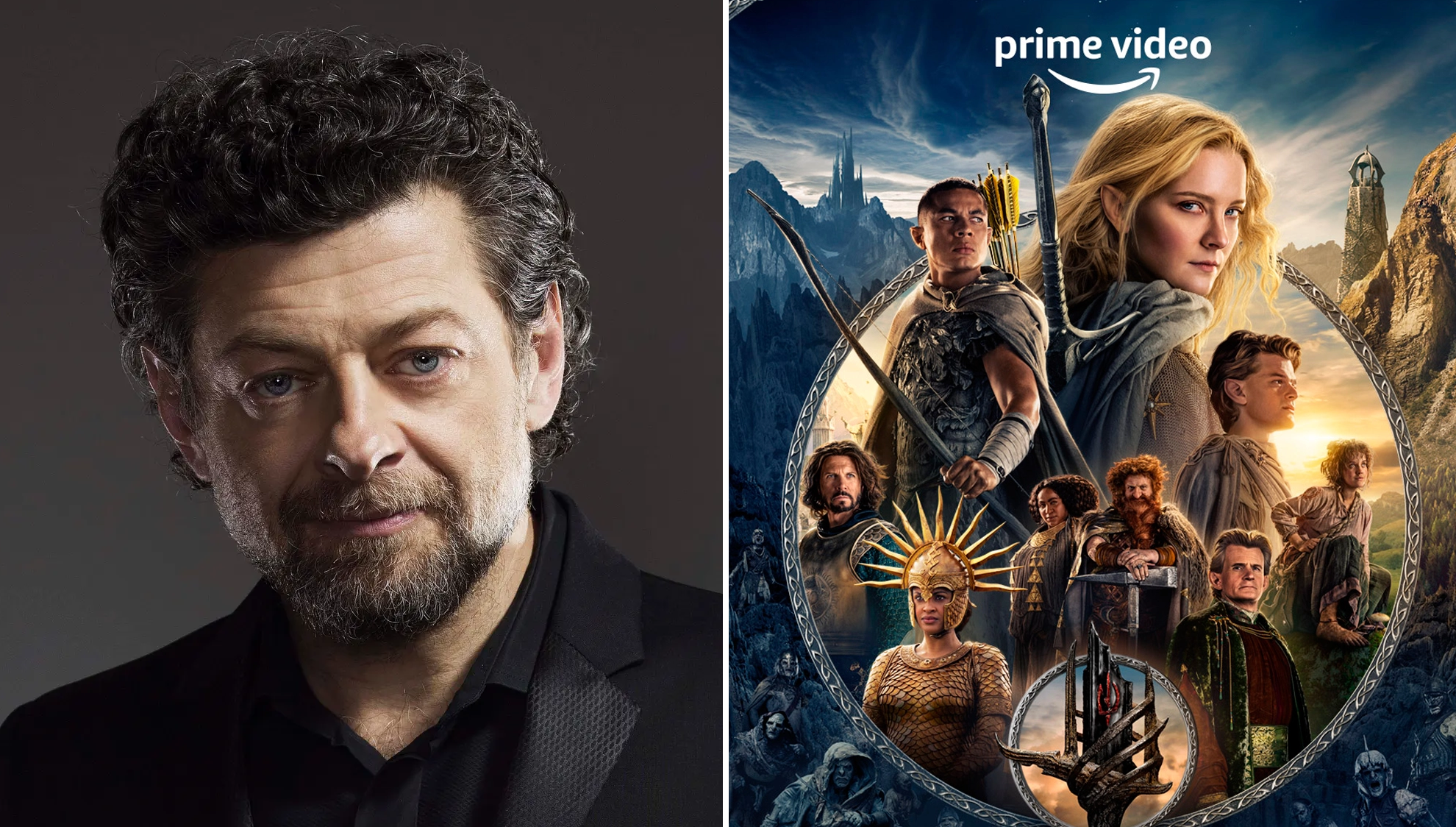 Mi precioso: Andy Serkis dice que amó Los Anillos de Poder porque es fiel a la trilogía de Peter Jackson