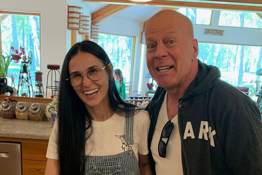 Fans de Bruce Willis elogian a Demi Moore por el apoyo y amor hacia su ex-esposo