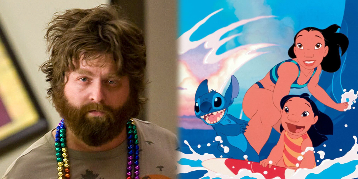 Lilo & Stitch: Zach Galifianakis se une al remake live-action de Disney