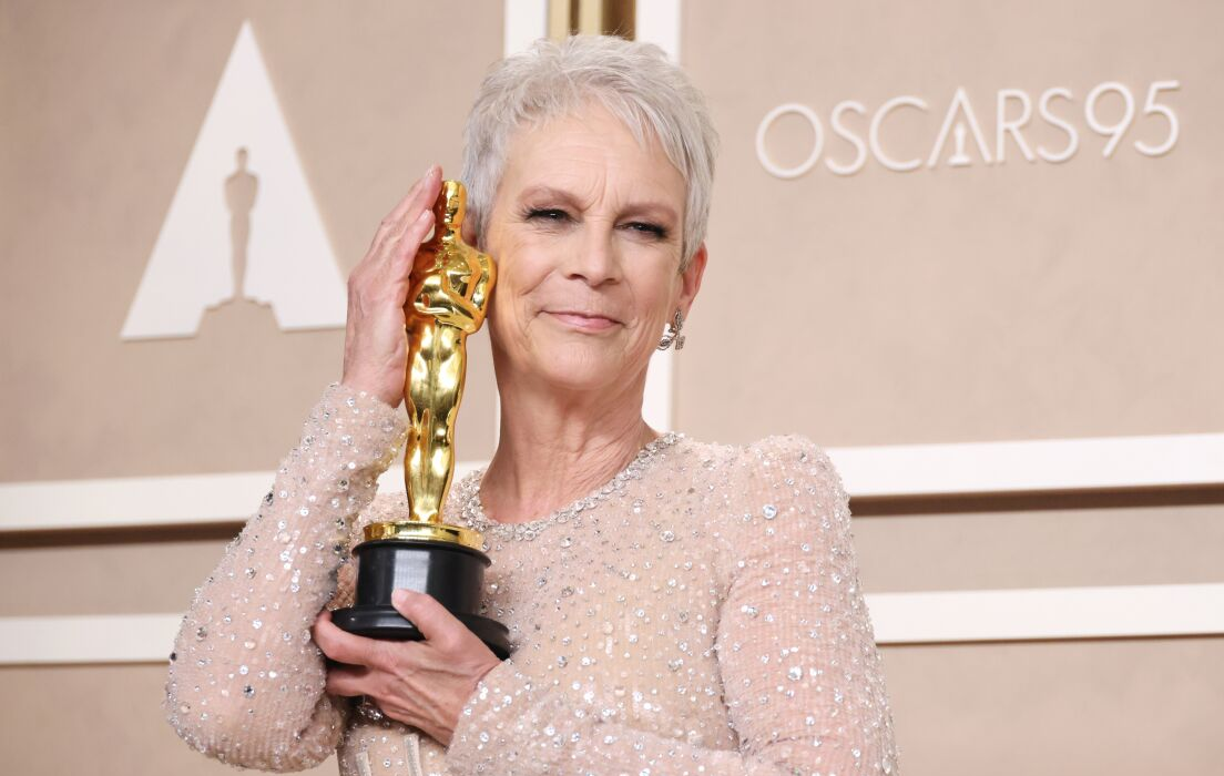 Óscar 2023: Jamie Lee Curtis le da pronombres neutros a su Premio de la Academia en honor a su hija transgénero