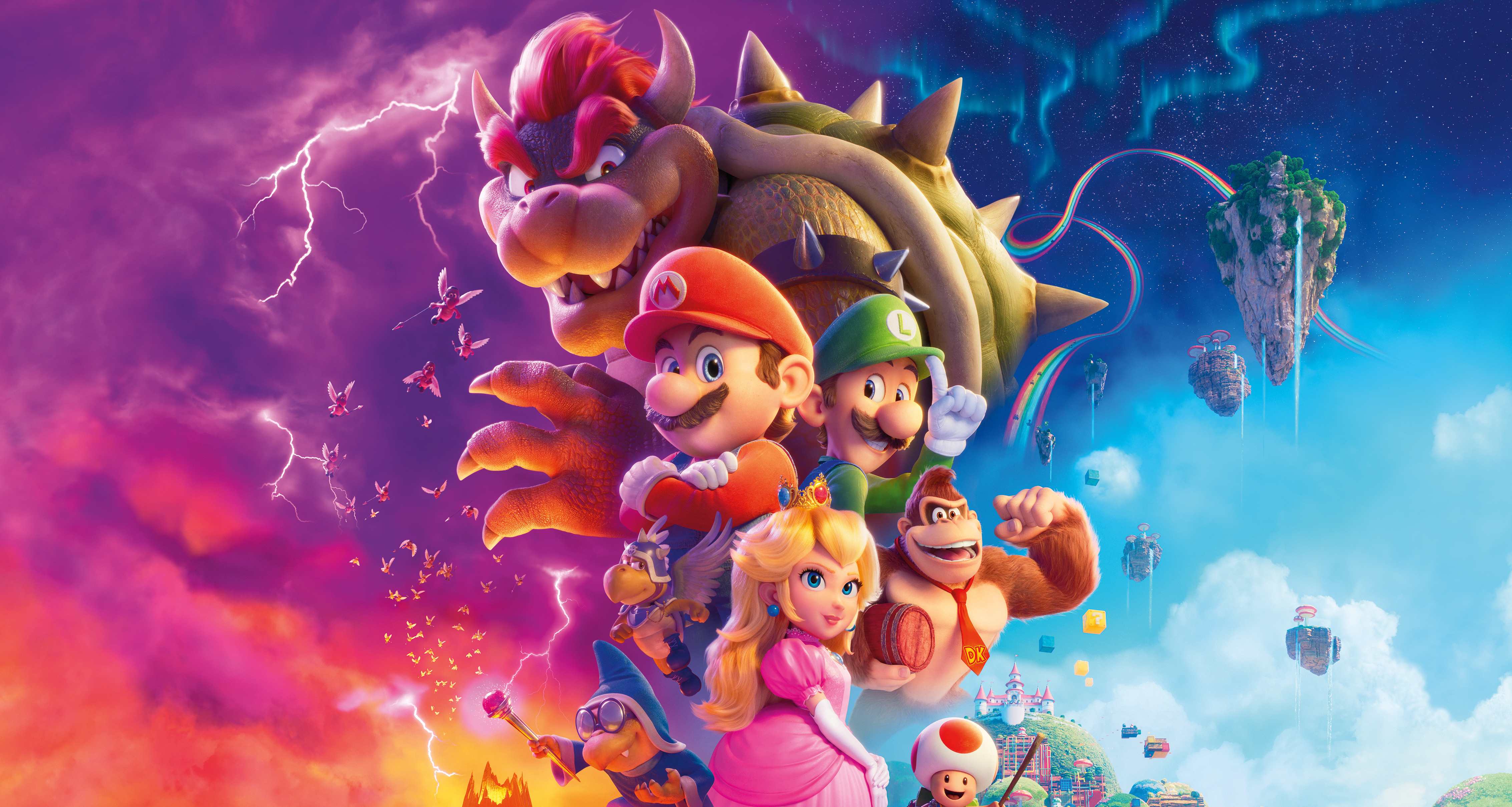 Super Mario Bros. La Película se une al top 3 de los éxitos más grandes de Universal