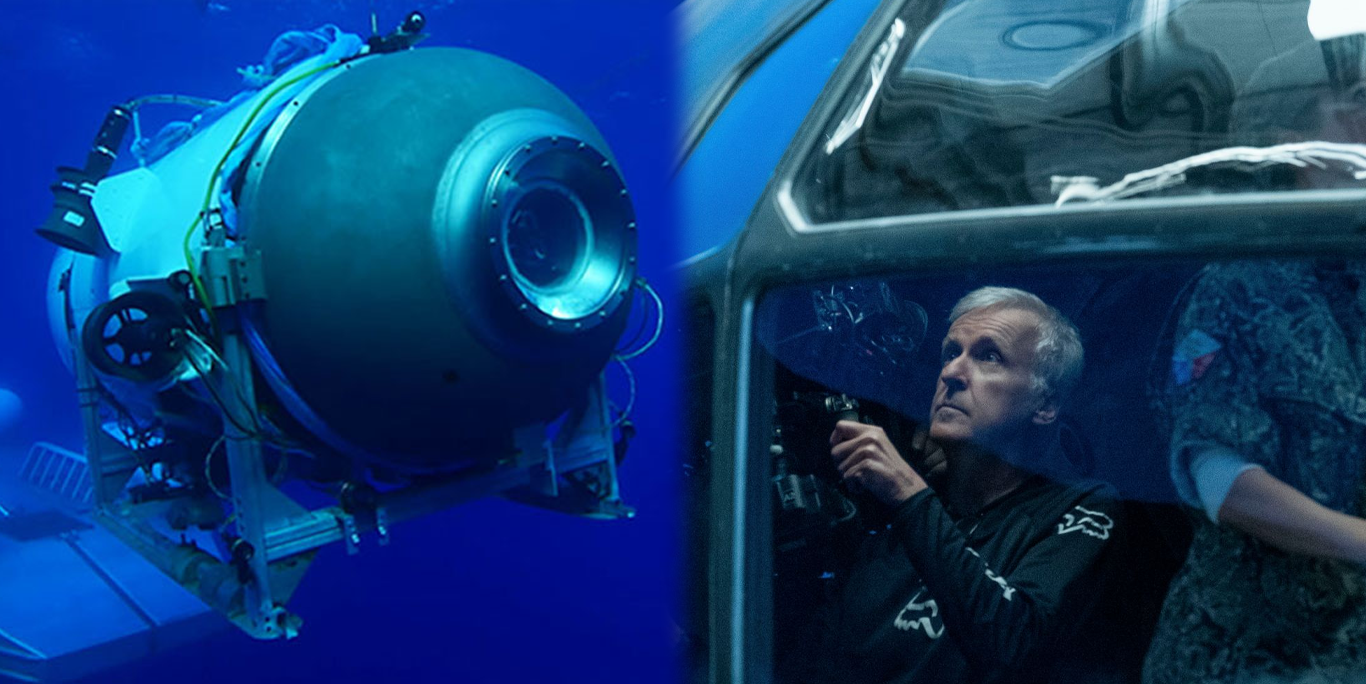 Titanic: la implosión de un submarino que filmó James Cameron en El Secreto del Abismo