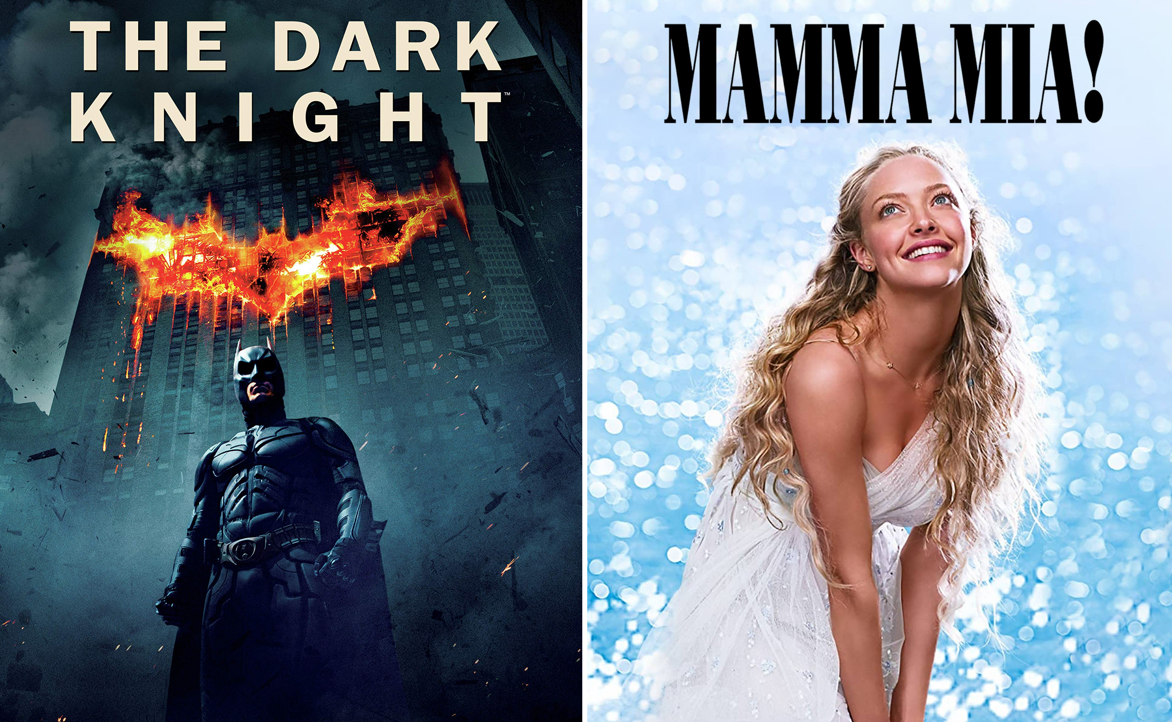 The Dark Knight y Mamma Mia! se estrenaron el mismo día hace 15 años