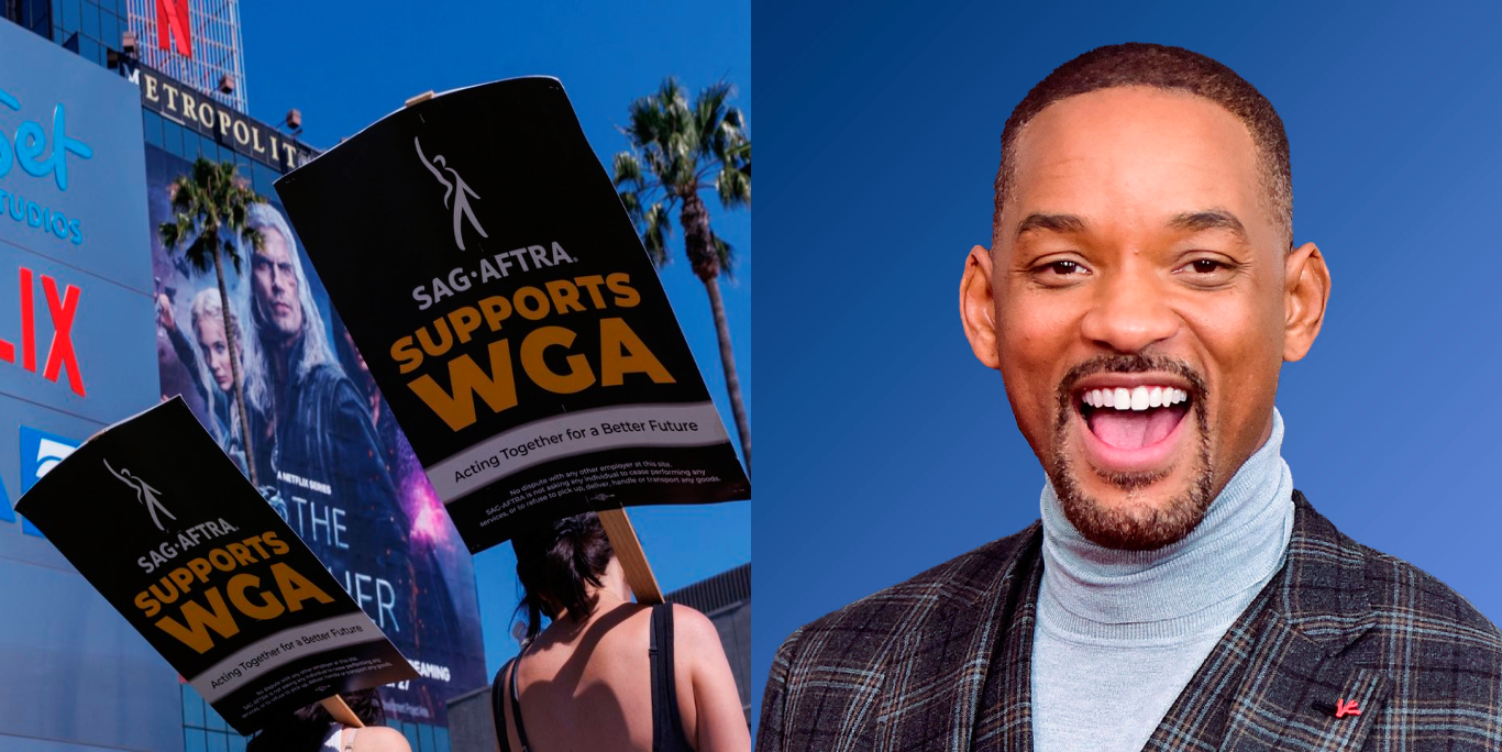 Will Smith expresa su apoyo a la huelga de actores en Hollywood