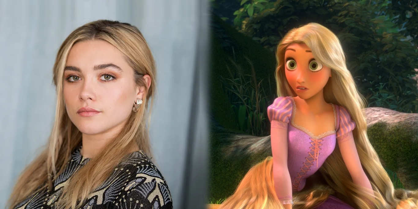 Remake live-action de Enredados podría estar en desarrollo y los fans piden a Florence Pugh como Rapunzel