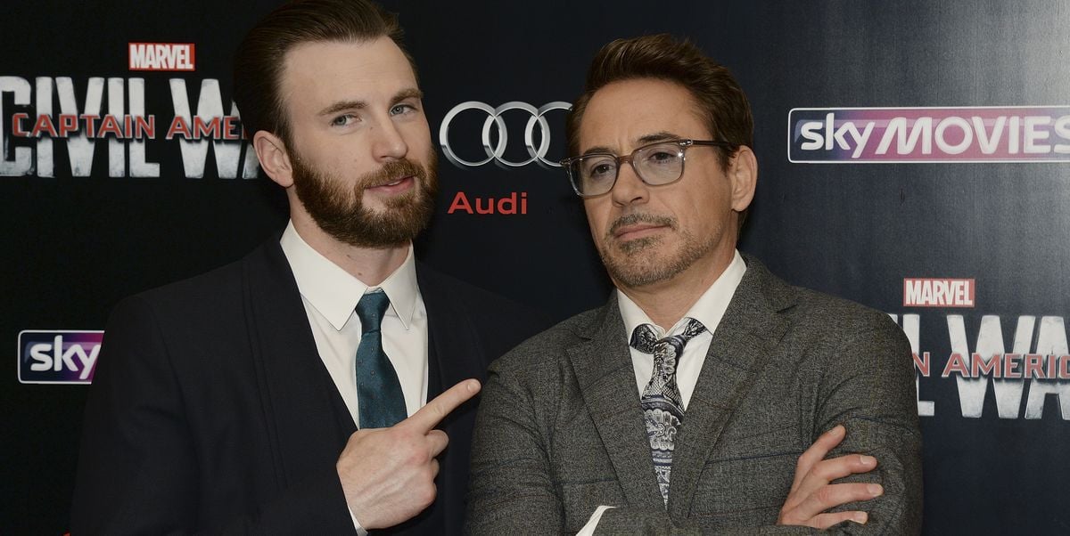 Chris Evans no quería unirse a Marvel como el Capitán América, Robert Downey Jr. lo convenció