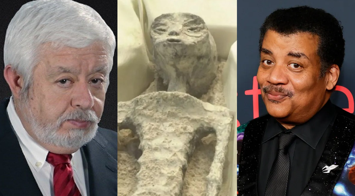 Neil deGrasse Tyson comparte su opinión sobre los aliens de Jaime Maussan