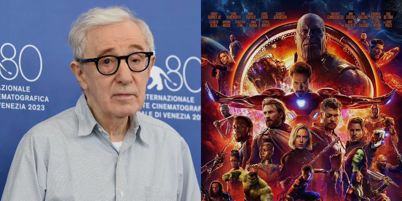 Woody Allen dice estar “teóricamente harto” de las películas de Marvel